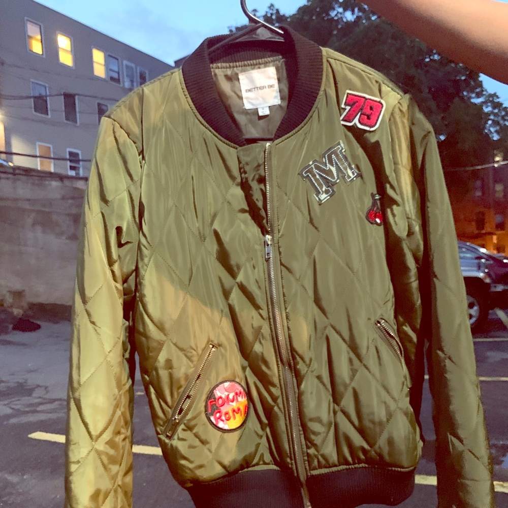 Olive Bomber jacket